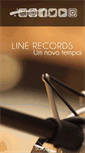 Mobile Screenshot of linerecords.com.br